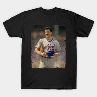 Keith Hernandez in New York Mets T-Shirt